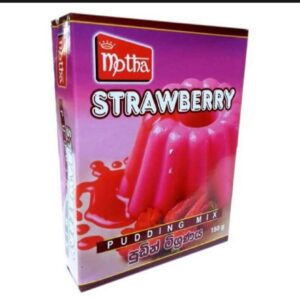 Motha strawberry puding mix 150g