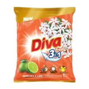 Diva Fresh Sepalika & Lime Detergent Powder 1kg
