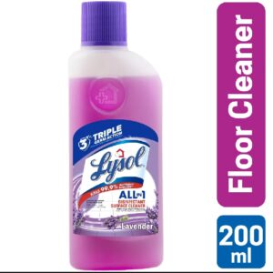 Lysol Disinfectant Surface & Suefase Cleaner Liquid Lavendra 200ml