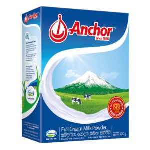 Anchor full cream milk powder 400g