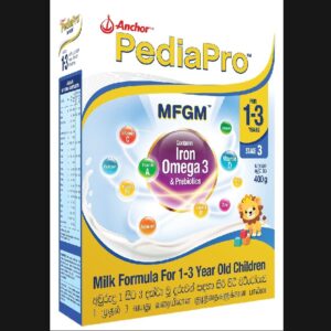 Anchor pediapro1 to 3 years baby milk powder 400g