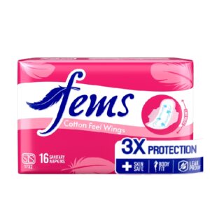 Fems cotton feel wings 16pcs